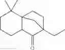 Fig. 11 - 5,5-dimethyl-2-propyl-hexahydro-2,4a-methano-naphthalen-1-one as a fragrance agent