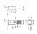 Fig. 18 - Specimen cassette with a removable catch tray for retrieving tissue samples from a fluid stream generated during a medical/surgical procedure