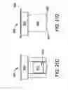 Fig. 34 - Specimen cassette with a removable catch tray for retrieving tissue samples from a fluid stream generated during a medical/surgical procedure