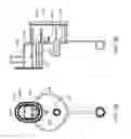 Fig. 80 - Specimen cassette with a removable catch tray for retrieving tissue samples from a fluid stream generated during a medical/surgical procedure