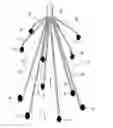 Fig. 01 - Embolus blood clot filter with bio-resorbable coated filter members