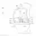 Fig. 01 - Cruciate-retaining tibial prosthesis