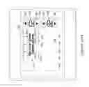 Fig. 89 - HVAC CONTROLLER HAVING A FIXED SEGMENT DISPLAY WITH AN INTERACTIVE MESSAGE CENTER