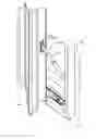 Fig. 01 - Casement and awning window opening limit device