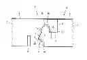 Fig. 01 - Panel of a floor covering having a locking surface sloped along a lateral edge