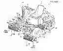 Fig. 01 - Lawn mowing vehicle with a control unit for elevating mechanisms and for rotating a blade depending on grass condition
