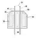 Fig. 01 - Sensor having a housing seal made of synthetic rubbers having differing elasticity