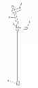 Fig. 01 - Adjustable elbow crutch with curved arm and oval section
