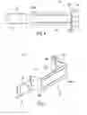 Fig. 05 - Arrangement for fixing the compensating weight guide rails of an elevator, and guide rail bracket used in the arrangement