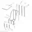 Fig. 01 - Foldable magazine rack