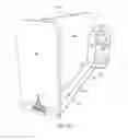 Fig. 37 - Product management display system with trackless pusher mechanism