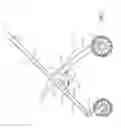 Fig. 03 - Folding travel stroller latch and wheel positioning system