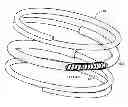 Fig. 01 - Deformation control device for a resonant spring in a linear driving unit
