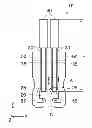Fig. 01 - Resonator element and resonator having a tapered arm next to the base