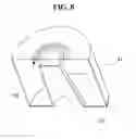 Fig. 09 - Radio frequency filter having a hollow box with a wrinkle structure and including a resonance element disposed therein which is short-circuited to the box by a pin