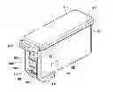 Fig. 01 - Printing material container, and board mounted on printing material container