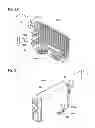 Fig. 22 - Printing material container, and board mounted on printing material container