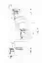 Fig. 07 - Universal mounting system for a light fixture