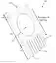 Fig. 01 - Mounting vane for optical element of a laser