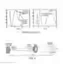 Fig. 06 - Differential phase contrast X-ray imaging system and components