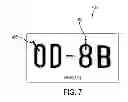 Fig. 08 - Methods, systems and processor-readable media for designing a license plate overlay decal having infrared annotation marks
