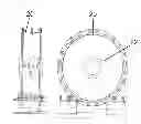 Fig. 01 - Bezentropic Bladeless Turbine