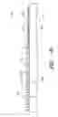 Fig. 08 - ROTOR BLADE ASSEMBLY HAVING VORTEX GENERATORS FOR WIND TURBINE