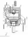 Fig. 02 - Hydraulic machine with vane retaining mechanism