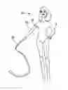 Fig. 01 - Toy figure with movable appendage