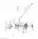 Fig. 04 - Speed control assembly for a self-propelled walk behind lawn mower