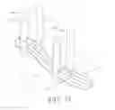 Fig. 13 - Pneumatic knee brace with removable stays