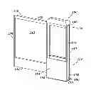 Fig. 01 - Platform screen gate system