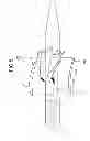 Fig. 06 - Cooling unit for cooling swirler vane of combustion burner