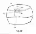 Fig. 18 - Breathable gas apparatus with humidifier