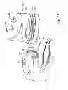 Fig. 12 - Breathable gas apparatus with humidifier