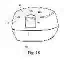 Fig. 18 - Breathable gas apparatus with humidifier