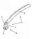 Fig. 01 - Nasal adapter system for CPAP respiration