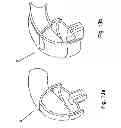Fig. 09 - Nasal adapter system for CPAP respiration