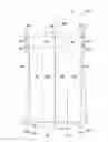 Fig. 06 - Self-centering elevator cage door suspension