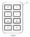 Fig. 06 - Keyboard integrated pushbutton with multi illumination