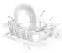 Fig. 01 - Sink dish drainer set