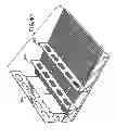 Fig. 22 - Product management display system with trackless pusher mechanism
