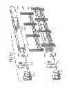 Fig. 32 - Product management display system with trackless pusher mechanism