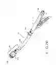 Fig. 22 - Reusable circular stapler handle with open assembly architecture