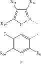 Fig. 09 - Phenyl and fluorenyl substituted phenyl-pyrazole complexes of Ir