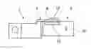 Fig. 01 - Arrangement of an electronic sensor device at a terminal post clamp of a battery and a method for producing such an arrangement