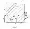 Fig. 09 - Electronic device antenna with multiple feeds for covering three communications bands