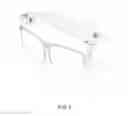 Fig. 02 - SUSPENDABLE AND ROTATINGLY FOLDABLE EYEGLASS FRAME
