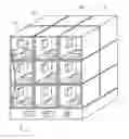 Fig. 01 - Server system with interlocking cells
