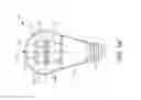 Fig. 02 - LED BULB WITH A GAS MEDIUM HAVING A UNIFORM LIGHT-DISTRIBUTION PROFILE